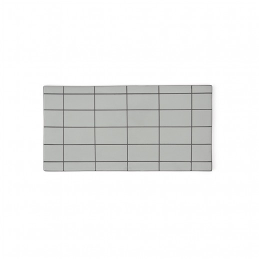 Ceramic Platter - Minty / Grey