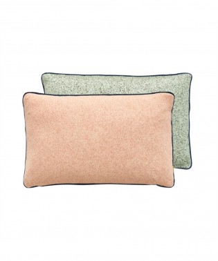 Taro Cushion -Powder/Pale Green