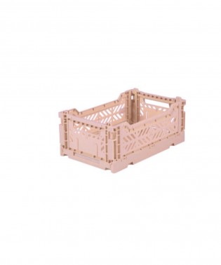 Folding Crates Mini - Milk Tea