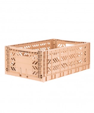 Folding Crates Maxi - Milk Tea