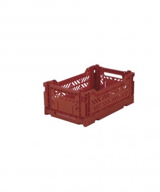 Folding Crates Mini - Tile red
